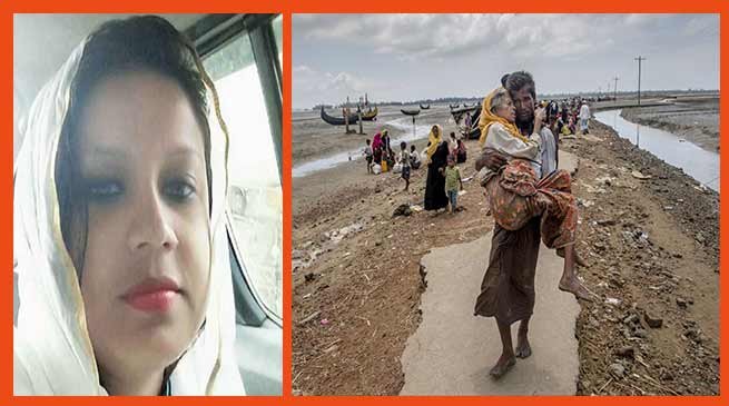 BJP suspends Benazir Arfan for a prayer meet for Rohingya refugees