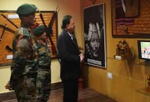 Defence Minister of State Dr Subhash Bhamre visits Army's Dao Division HQ