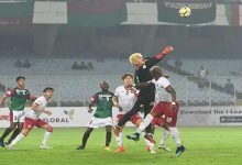 I-League ; Mohun Bagan and Shillong Lajong plays a 1-1 draw