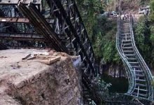 Mizoram: 1 dies as Bailey Bridge Collapses over river Tuirini