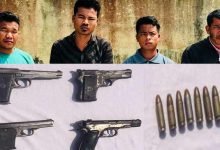 Assam : Security forces apprehended 4 KPLT(AT) cadres with Arms and Ammunition