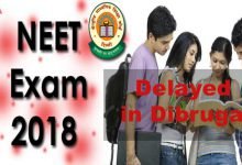 Assam: NEET exam delayed in Dibrugarh