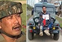Kashmir: Police detained Major Leetul Gogoi with a girl from Srinagar Hotel