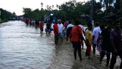 Assam flood: flash flood hit Nowboicha in Lakhimpur, 15 villages inundated