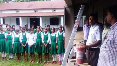 Assam: Rescue, safety techniques demonstrated in schools in Hailakandi