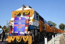 Assam:  Silghat - Kolkata new express train flagged off