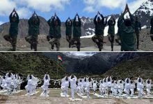 International Yoga Day: Indian and Chinese Army jointly celebrates along international border