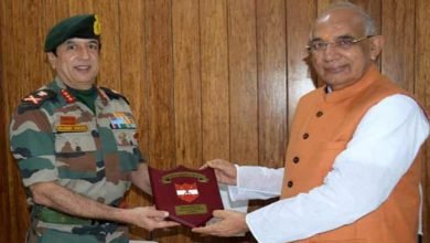 Tripura: GOC Spear Corps calls on Governor