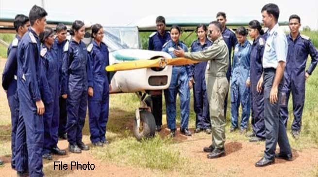Assam: AIR wing NCC training underway at Guwahati