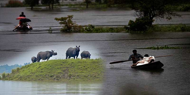 Assam: Flood situation remains grim, over 35 lakh people affected