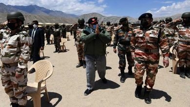 PM Modi visits Nimu in Ladakh, interact with personnel of Army, Air Force and ITBP
