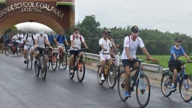 Assam: Cycle Rally for Fit India Movement