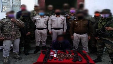 Manipur: Security Forces Apprehends Insurgent, Recover Large Quantity of Arms and Ammunition
