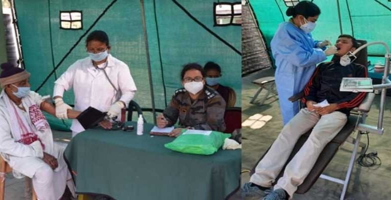 Assam: Army organises Medical camp at Dhamdhama