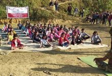 Manipur:  Assam Rifles organises Yoga camp for village children