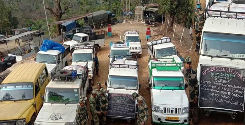 Meghalaya: BSF seizes dry peas worth Rs 20 lakhs