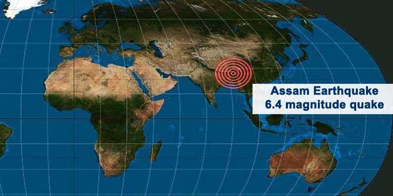 Assam Earthquake: 6.4 magnitude quake, two aftershocks jolt Assam, tremors felt in Northeast, Bengal