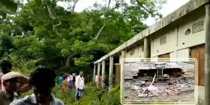 Bomb blast damages school in Assam’s Hailakandi district near Mizoram border