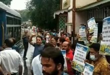 Protest Over Monetisation Plans On Darjeeling Himalayan Railways