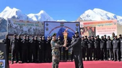 Sikkim: Tri Services Mountaineering Expedition launched in North Sikkim to commemorate Swarnim Vijay Varsh