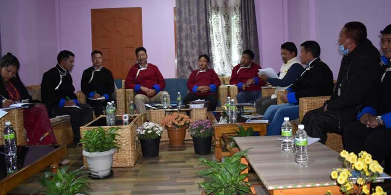 Arunachal: MMT New Executive body hold it's first consultative meeting at Dirang