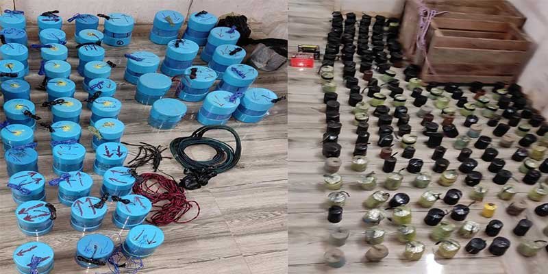 Manipur: Assam Rifles recovers huge cache of explosives along Indo-Myanmar border