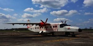 Dornier 228 takes off on maiden commercial flight from Dibrugarh to Pasighat