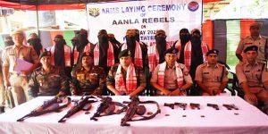 Assam: 13 AANLA cadres surrender in Karbi Anglong, lay down arms, ammunition