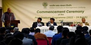 Megahalay: IIM Shillong hosted the commencement ceremony