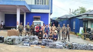 Mizoram: Security forces recover large quantity of tactical stores near Niawthlang village