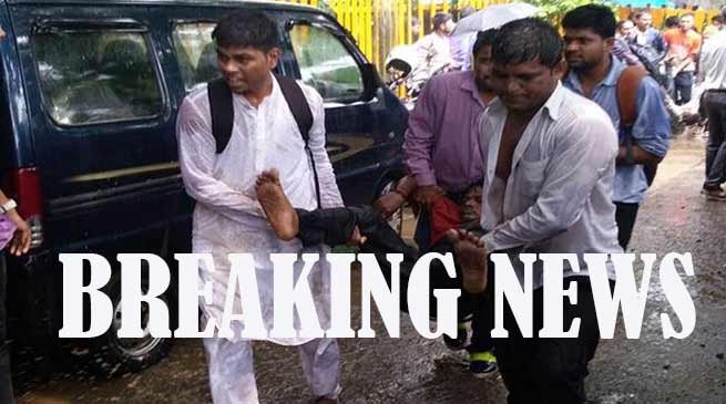 Elphinstone Road railway station stamped,15 killed, 30 injured