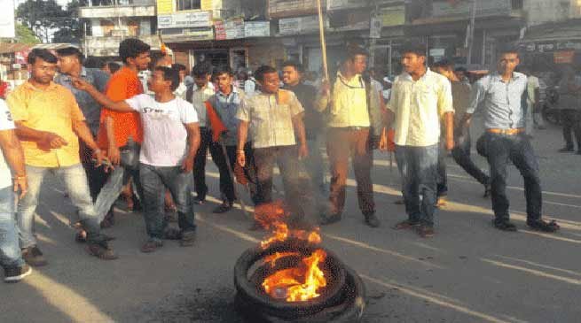 Tripura-10 injured in SFI-ABVP clashes in Maharaja Bir Bikram College