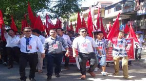 SUMAA Protest March:  demands TRP 2014 rollback