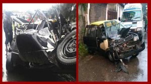 Shillong; Six injured in a road accident