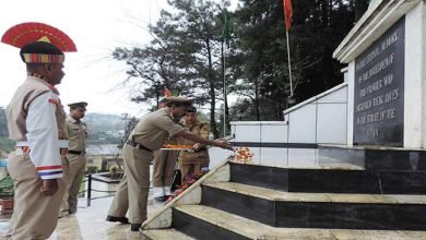 BSF Meghalaya Frontier Organises Police Commemoration Day