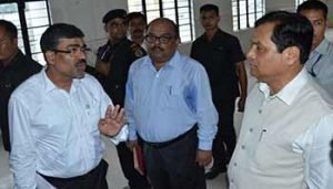 Sonowal visits to Assam Medical College and Hospital