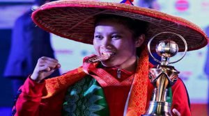 BIG BREAKING- Ankushita Boro wins Gold in 64 kn Category