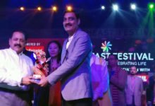 Basant Khetan awarded at North East Festival in New Delhi