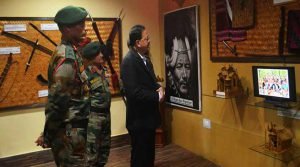 Defence Minister of State Dr Subhash Bhamre visits Army's Dao Division HQ