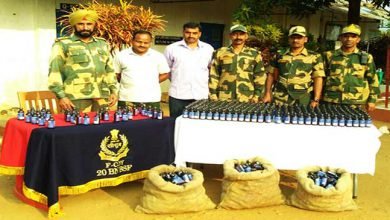 Meghalaya: BSF Seizes huge Phensedyl on international border