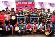 Meghalaya: BSF Provides Leaf Plate making machine to villagers