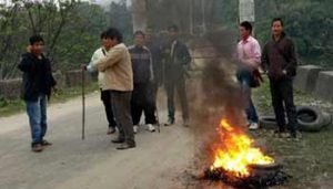 Arunachal: Bandh Supporters attacks on Police, SP Siang, OC Pangin injured
