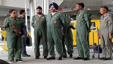 Gagan Shakti : Sitharaman visits Chabua Air Force Station in Assam