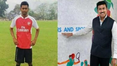 Assam: Rajyavardhan promises to help ailing footballer Sumit Rabha
