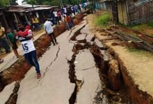 Assam: 5000 villagers afraid as Cracks due to erosion appear in Hartikar Village