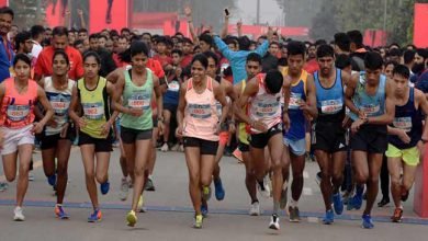 Guwahati : Thousand participates in International Run for Clean India