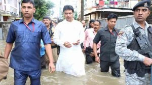 Flash flood hit Tripura, 4 killed, 9000 homeless