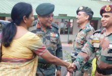 Nagaland : Defence Minister Nirmala Sitharaman visits Army's Spear Corps Zone 