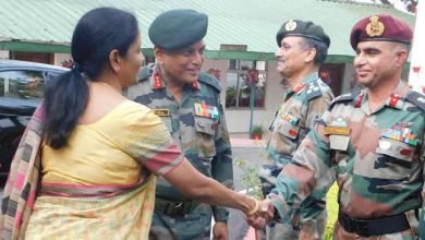 Nagaland : Defence Minister Nirmala Sitharaman visits Army's Spear Corps Zone 