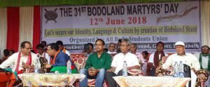Assam: ABSU observes “31st Bodoland Martyr Day